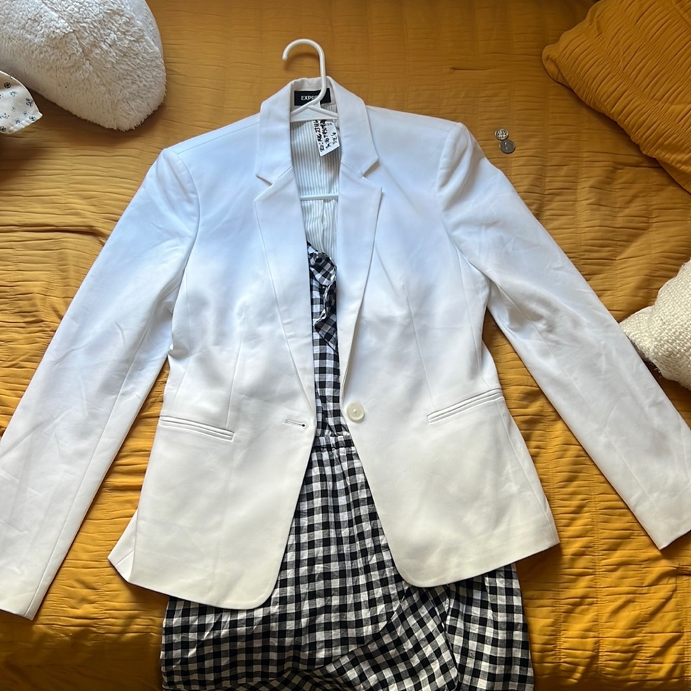 White Blazer